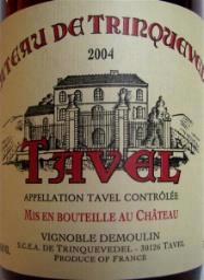Chateau de Trinquevedel Tavel Rose 2011