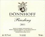 Donnhoff 'Estate' Riesling 2011