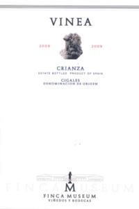Museum Vinea Cigales Crianza 2009