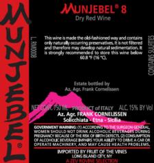 Frank Cornelissen MunJebel Rosso No. 8