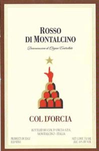 Col d'Orcia Rosso di Montalcino 2008