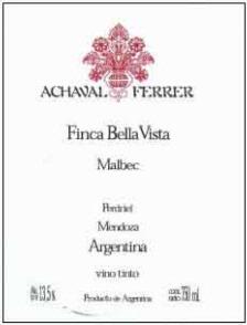Achaval Ferrer Finca Bella Vista Malbec 2008